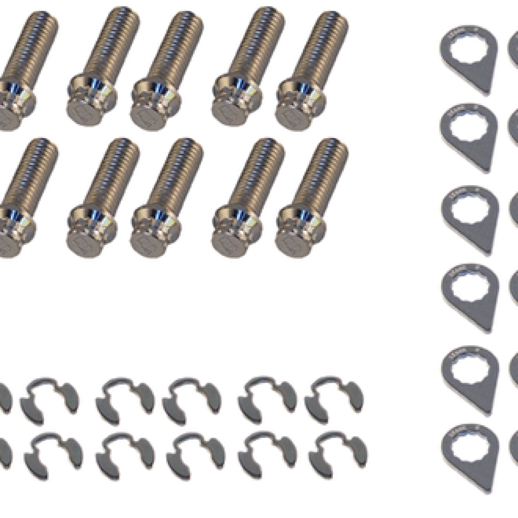 8911S Small Block Chevrolet Header Bolt Kit Stage 8
