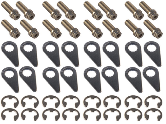 thumbnail image 2 of Stage 8 Stainless Steel Header Bolt Kit For Small Block Ford - 16 Piece Locking Fastener Set 2 of 12
