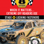 Stage 8 Off-Road Vehicle promotional flyer (front side)