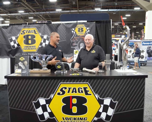 Ricardo Lopez of Customs by Lopez trusts Stage 8 Locking Fasteners
